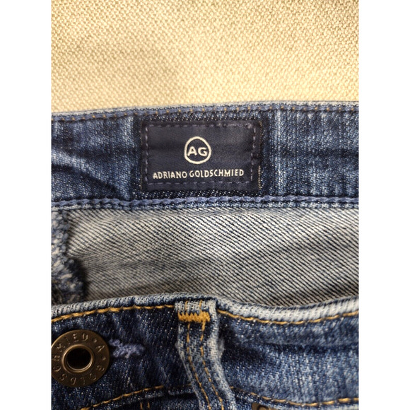 Adriano Goldschmied Jeans Women 26R The Prima Mid Rise Cigarette Medium Wash - Picture 3 of 13